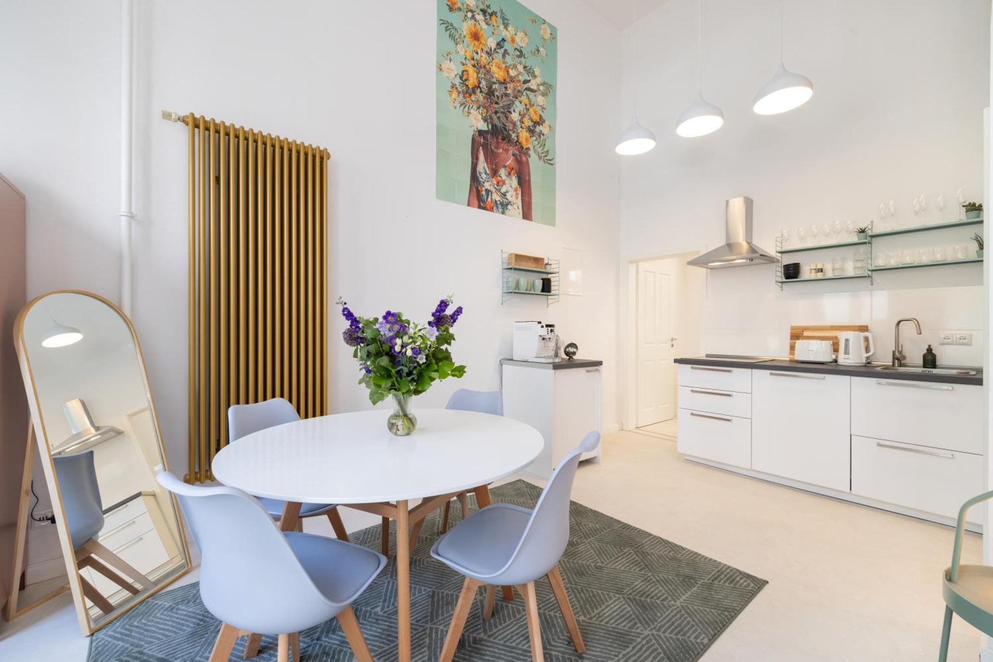 Great 2-Room Loft With 2 Bathrooms And 2 Kitchen Berlim Exterior foto