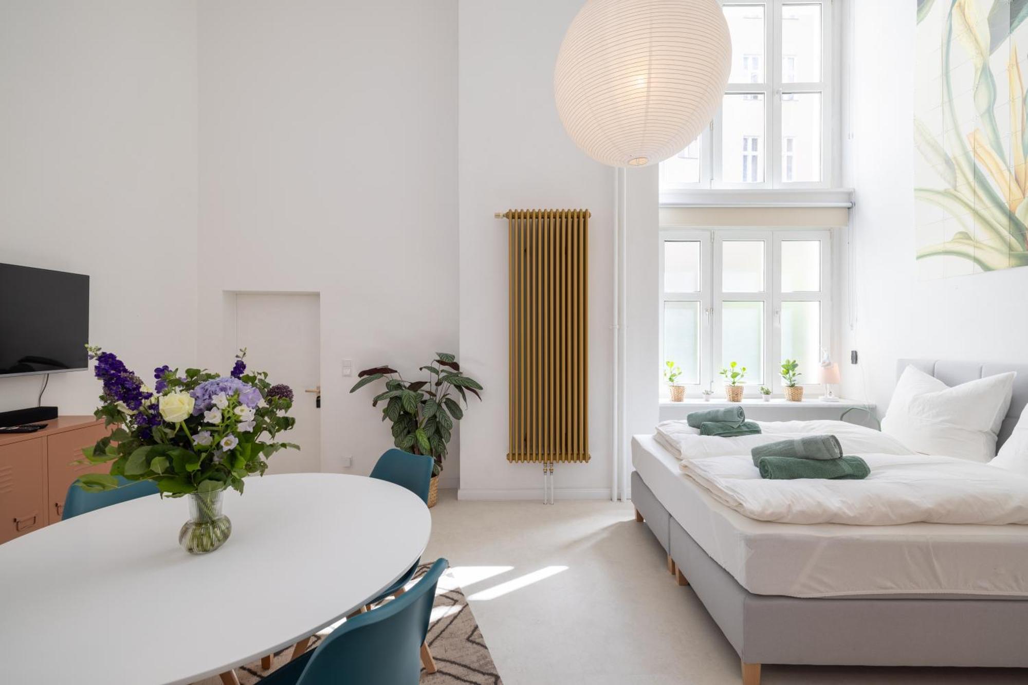Great 2-Room Loft With 2 Bathrooms And 2 Kitchen Berlim Exterior foto