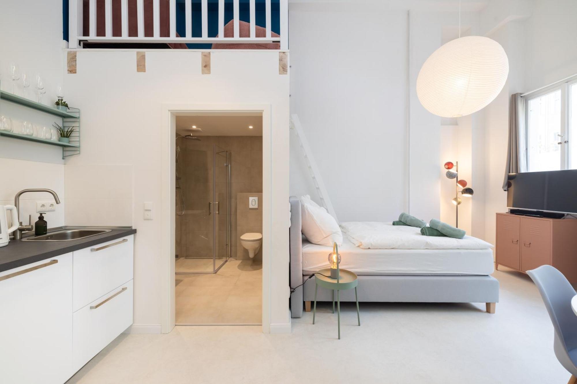 Great 2-Room Loft With 2 Bathrooms And 2 Kitchen Berlim Exterior foto