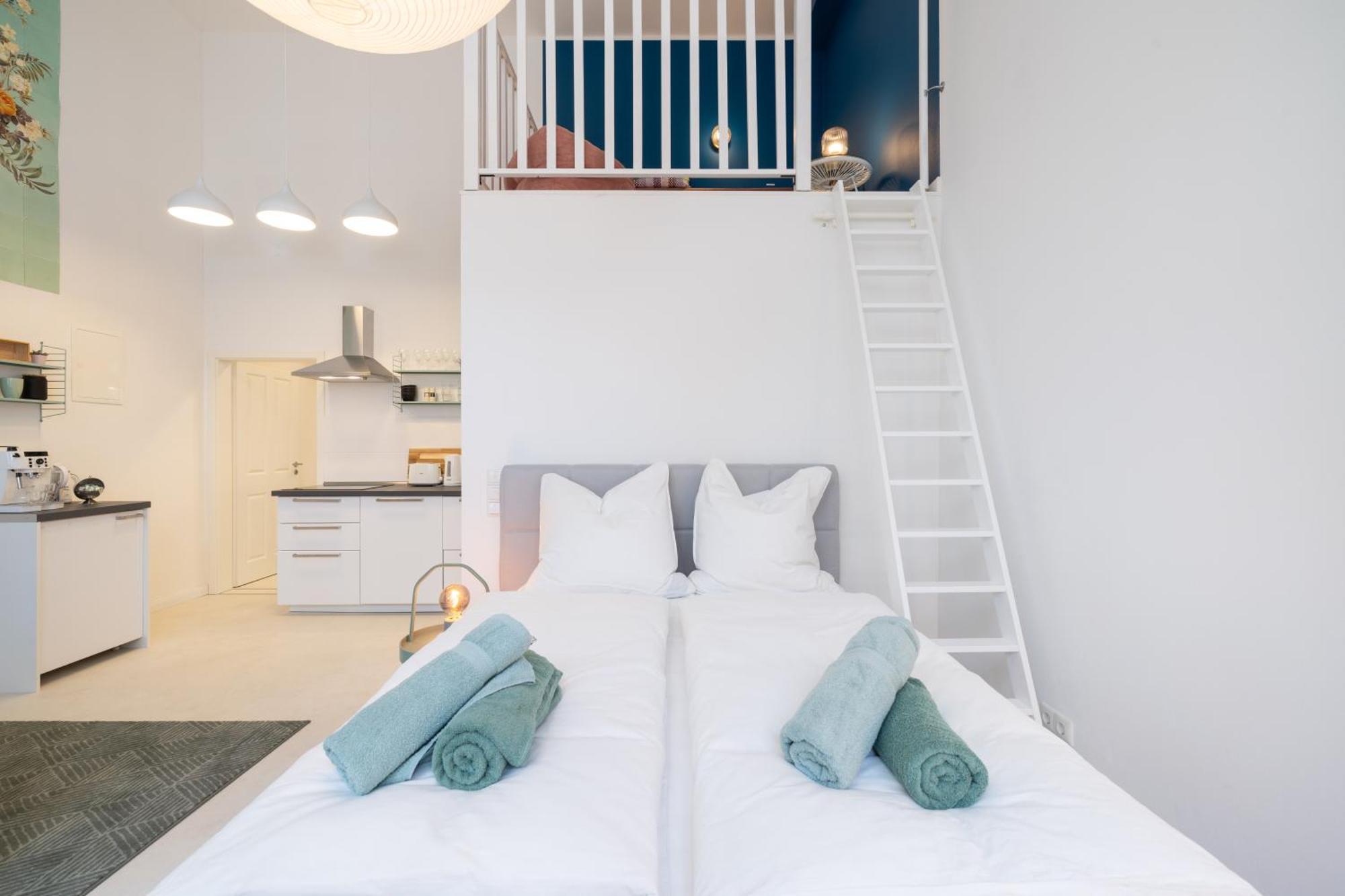 Great 2-Room Loft With 2 Bathrooms And 2 Kitchen Berlim Exterior foto
