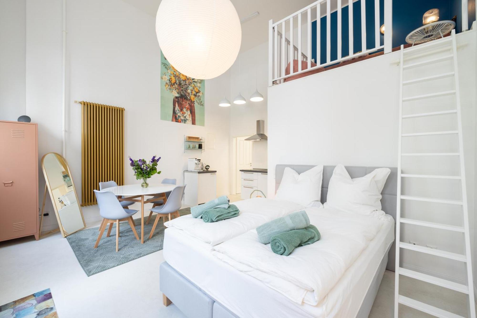 Great 2-Room Loft With 2 Bathrooms And 2 Kitchen Berlim Exterior foto