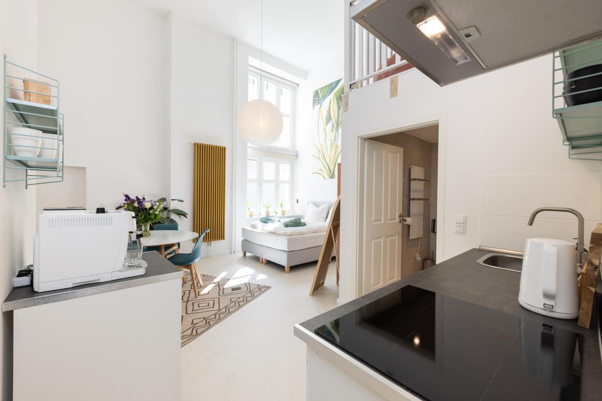 Great 2-Room Loft With 2 Bathrooms And 2 Kitchen Berlim Exterior foto