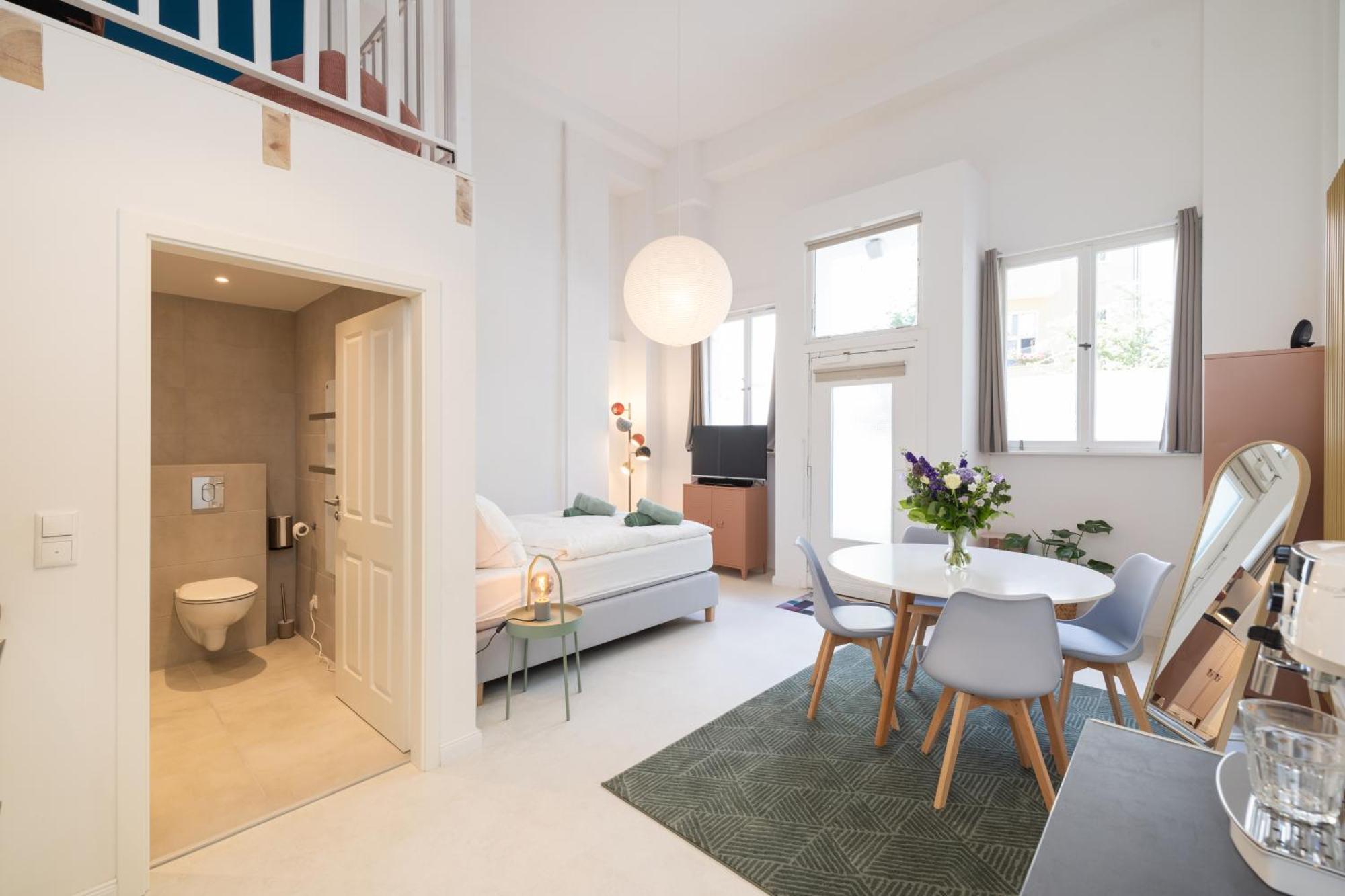 Great 2-Room Loft With 2 Bathrooms And 2 Kitchen Berlim Exterior foto