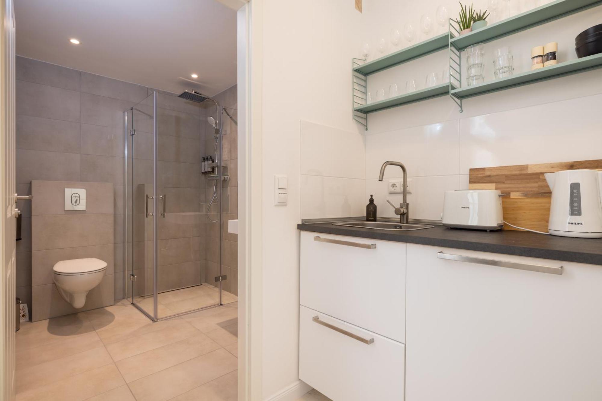 Great 2-Room Loft With 2 Bathrooms And 2 Kitchen Berlim Exterior foto