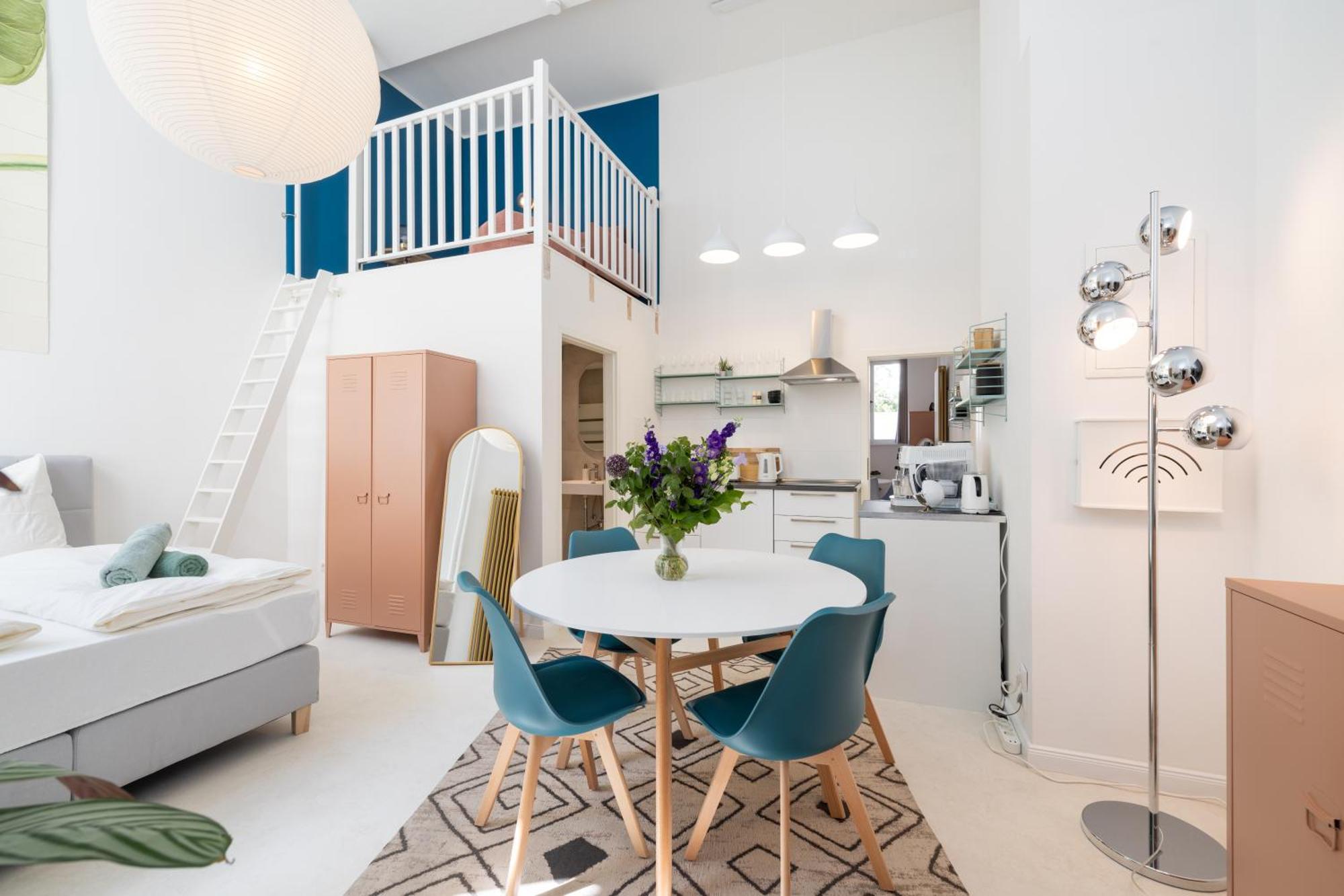 Great 2-Room Loft With 2 Bathrooms And 2 Kitchen Berlim Exterior foto