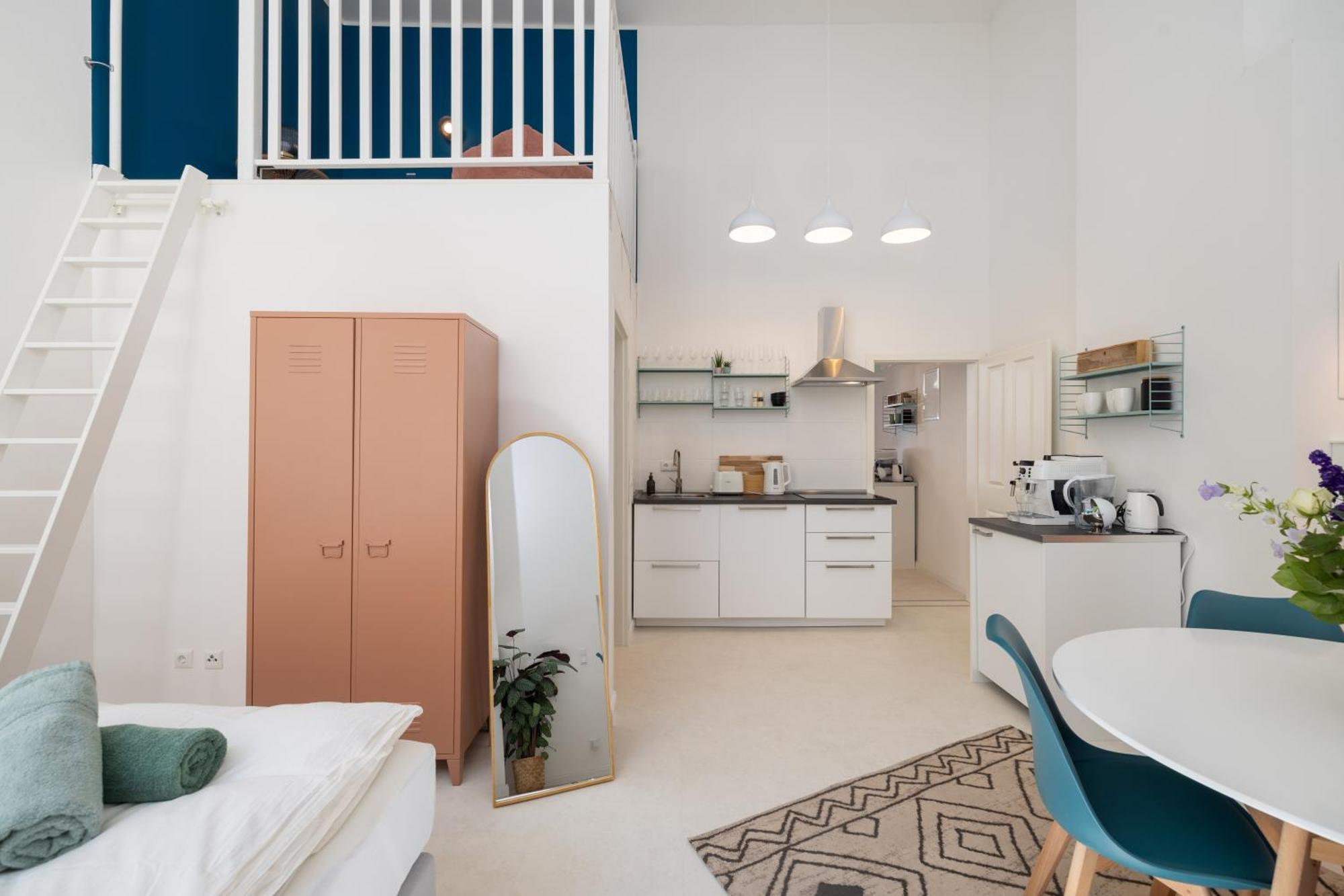 Great 2-Room Loft With 2 Bathrooms And 2 Kitchen Berlim Exterior foto